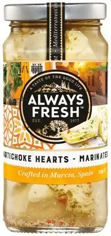 IGA Always Fresh Marinated Artichoke Hearts 230g offer
