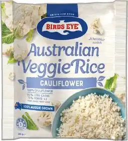 IGA Birds Eye Veggie Rice Cauliflower 500g offer