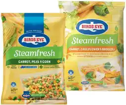 IGA Birds Eye SteamFresh Vegetables 450g Selected Varieties offer