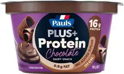 IGA Pauls Plus+ Protein Dairy Snack 160g Selected Varieties offer