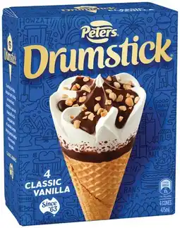 IGA Peters Drumstick 4‑6 Pack Selected Varieties offer