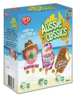 IGA Streets Aussie Classics 6 Pack offer
