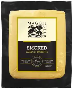 IGA Maggie Beer Cheddar Cheese 150g Selected Varieties offer
