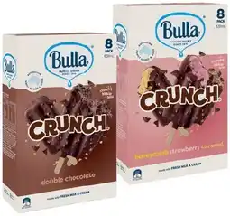 IGA Bulla Ice Cream Sticks 8‑10 Pack or Splits 10 Pack Selected Varieties offer