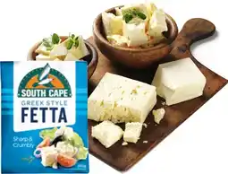 IGA South Cape Greek or Danish Style Fetta 200g Selected Varieties offer