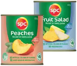 IGA SPC Fruits in Juice or in Nectar 825g Selected Varieties offer