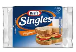 IGA Kraft Cheese Singles Original Slices 12 Pack Selected Varieties offer
