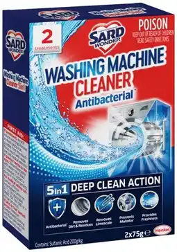 IGA Sard Antibacterial Washing Machine Cleaner 2 Pack offer