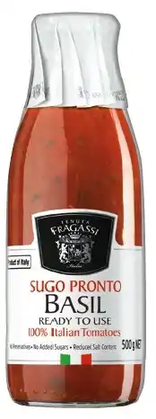 IGA Fragassi Pasta Sauce 500g Selected Varieties offer
