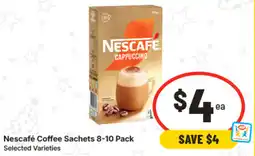 IGA Nescafé Coffee Sachets offer