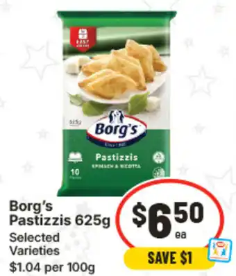 IGA Borg's Pastizzis offer