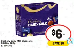 IGA Cadbury Dairy Milk Chocolate Gift Box offer