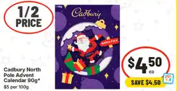 IGA Cadbury North Pole Advent Calendar offer