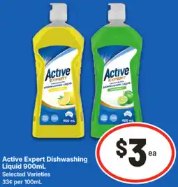 IGA Active Expert Dishwashing Liquid offer