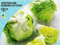 IGA Australian iceberg lettuce offer