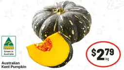 IGA Australia Kent Pumpkin offer