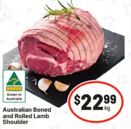 IGA Australian Boned and Rolled Lamb Shoulder offer