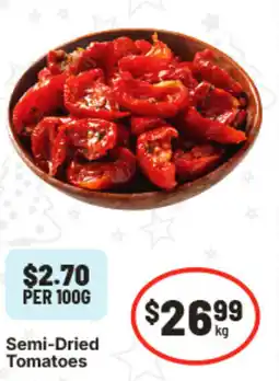 IGA Semi-Dried Tomatoes offer