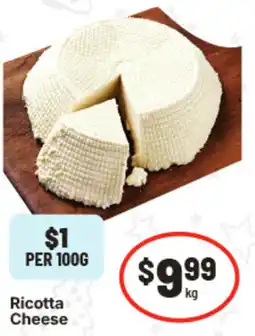 IGA Ricotta Cheese offer