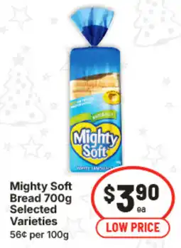 IGA Mighty Soft Bread Selected Varieties offer