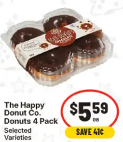 IGA The Happy Donut Co. Donuts Selected Varieties offer