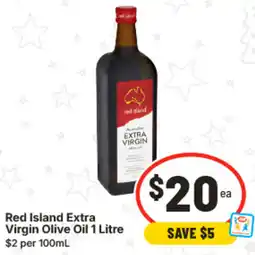 IGA Red Island Extra Virgin Olive Oil offer