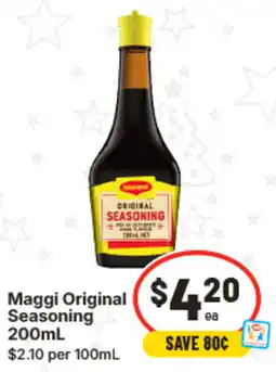 IGA Maggi Original Seasoning offer