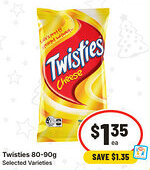 IGA Twisties Selected Varieties offer