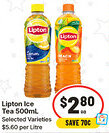 IGA Lipton Ice Tea Selected Varieties offer