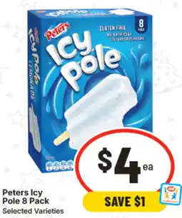 IGA Peters Icy Pole offer