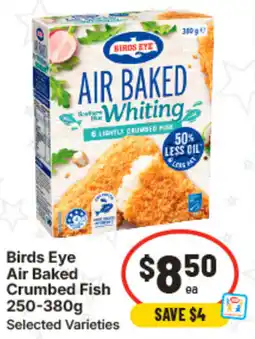 IGA Birds Eye Crumbed Fish Air Baked offer