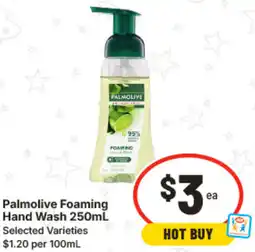 IGA Palmolive Foaming Hand Wash Selected Varieties offer