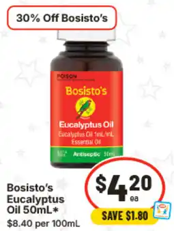 IGA Bosisto's Eucalyptus Oil offer