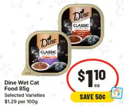 IGA Dine Wet Cat Food offer