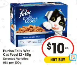 IGA Purina Felix Wet Cat Food offer