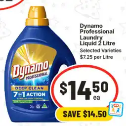 IGA Dynamo Professional Laundry Liquid offer