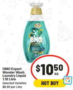 IGA OMO Expert Wonder Wash Laundry Liquid offer