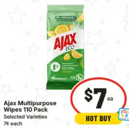 IGA Ajax Multipurpose Wipes offer