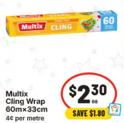 IGA Multix Cling Wrap offer
