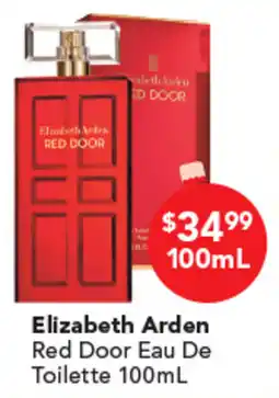 Amcal Pharmacies Elizabeth Arden Red Door Eau De Toilette offer