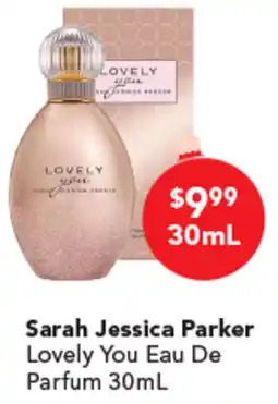 Amcal Pharmacies Sarah Jessica Parker Lovely You Eau De Parfum offer