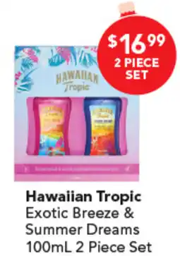 Amcal Pharmacies Hawaiian Tropic Exotic Breeze & Summer Dreams 2 Piece Set offer