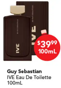 Amcal Pharmacies Guy Sebastian IVE Eau De Toilette offer