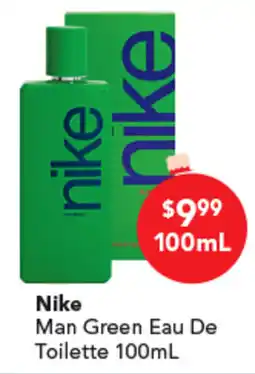 Amcal Pharmacies Nike Man Green Eau De Toilette offer