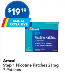 Amcal Pharmacies Amcal Nicotine Patches 7 Patches offer