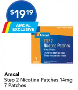Amcal Pharmacies Amcal Nicotine Patches 7 Patches offer