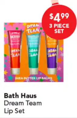 Amcal Pharmacies Berry bath haus dream team lip set offer