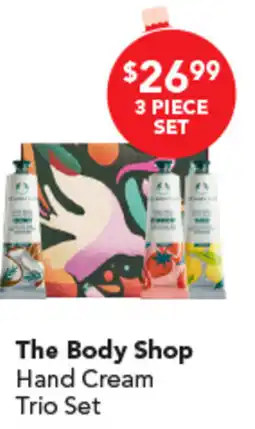 Amcal Pharmacies The Body Shop Hand Cream Trio Set offer