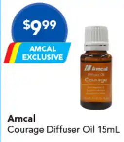 Amcal Pharmacies Amcal courage diffuser oil offer
