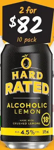 Cellarbrations Hard rated alcoholic lemon offer
